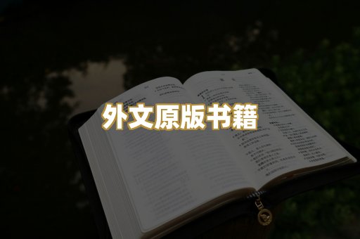 外文原版书籍